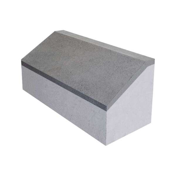 Bordillo Bicapa de Hormigón 100/50x22x20x4